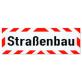 Magnetschild Schild Straßenbau