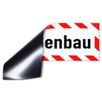 Magnetschild Schild Straßenbau