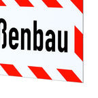 Magnetschild Schild Straßenbau