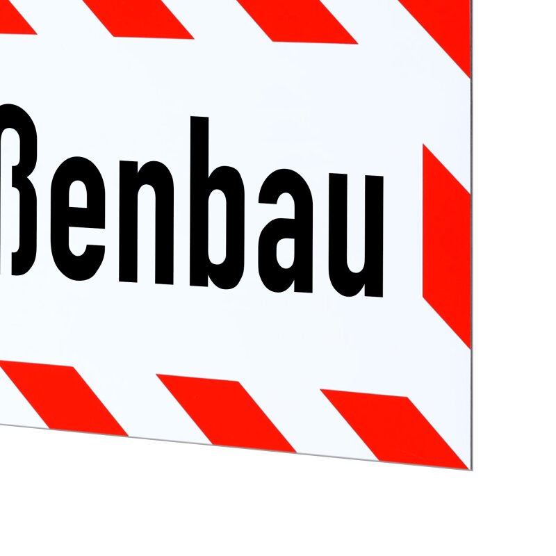 Magnetschild Schild Straßenbau