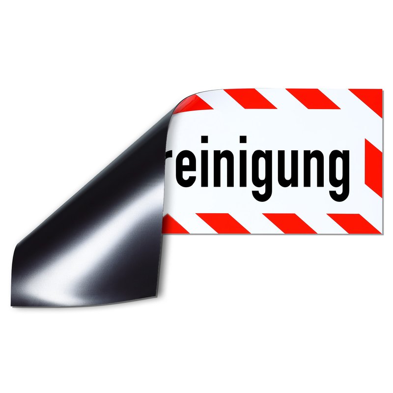 Magnetschild Schild Straßenreinigung