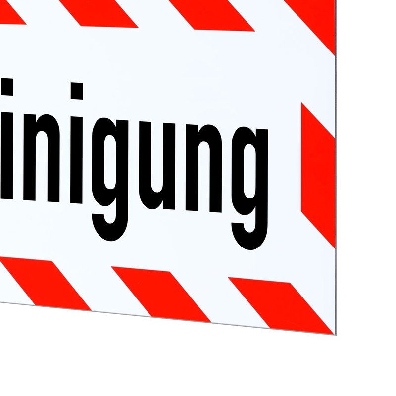Magnetschild Schild Straßenreinigung
