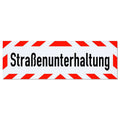 Magnetschild Schild Straßenunterhaltung
