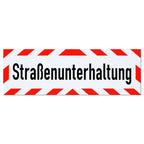 Magnetschild Schild Straßenunterhaltung