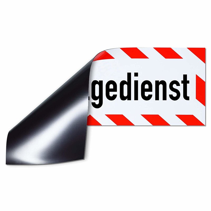 Magnetschild Schild Unfallfolgedienst