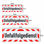 Magnetschild Schild Unfallfolgedienst