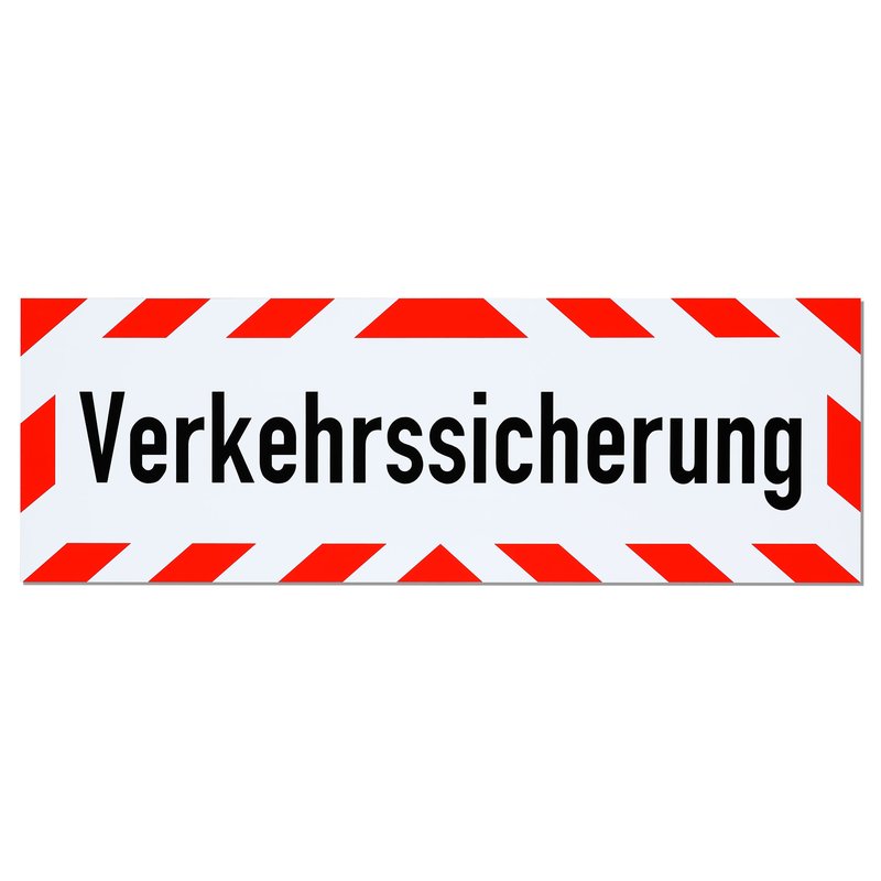 Magnetschild Schild Verkehrssicherung