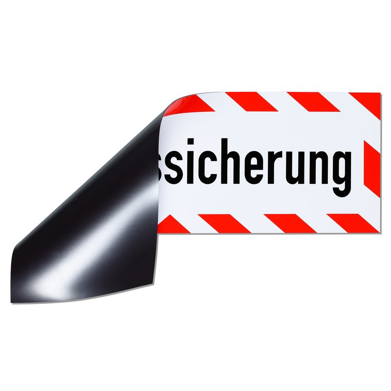 Magnetschild Schild Verkehrssicherung