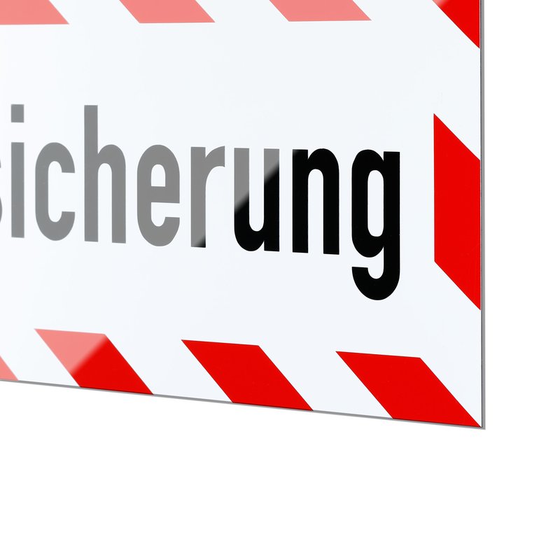 Magnetschild Schild Verkehrssicherung