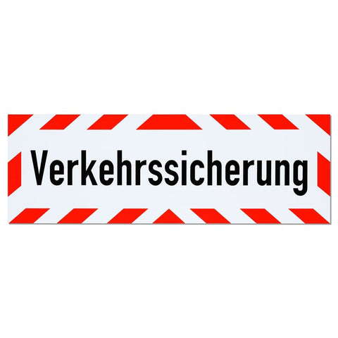 Magnetschild Schild Verkehrssicherung