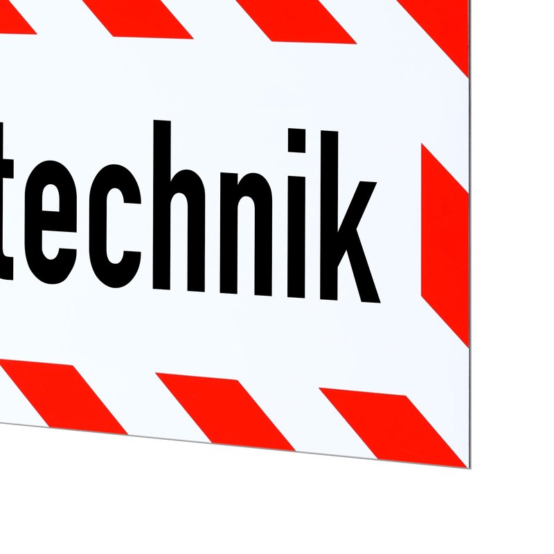 Magnetschild Schild Verkehrstechnik