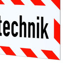 Magnetschild Schild Verkehrstechnik