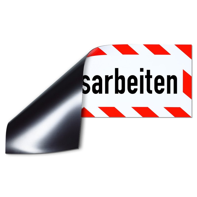 Magnetschild Schild Wartungsarbeiten