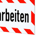 Magnetschild Schild Wartungsarbeiten