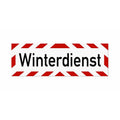 Magnetschild Schild Winterdienst