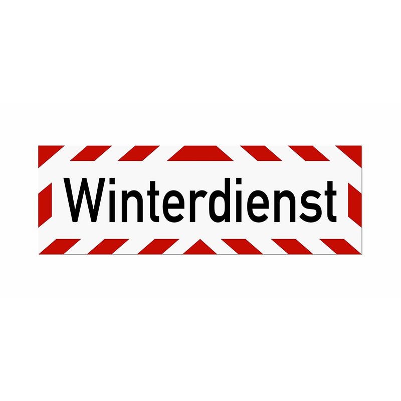 Magnetschild Schild Winterdienst