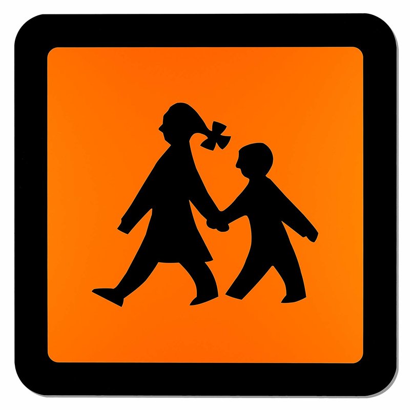 Magnetschild Schulbus / Schulbusschild Warntafel Schulbustafel Magnettafel Schild magnetisch