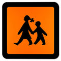 Magnetschild Schulbus / Schulbusschild Warntafel Schulbustafel Magnettafel Schild magnetisch